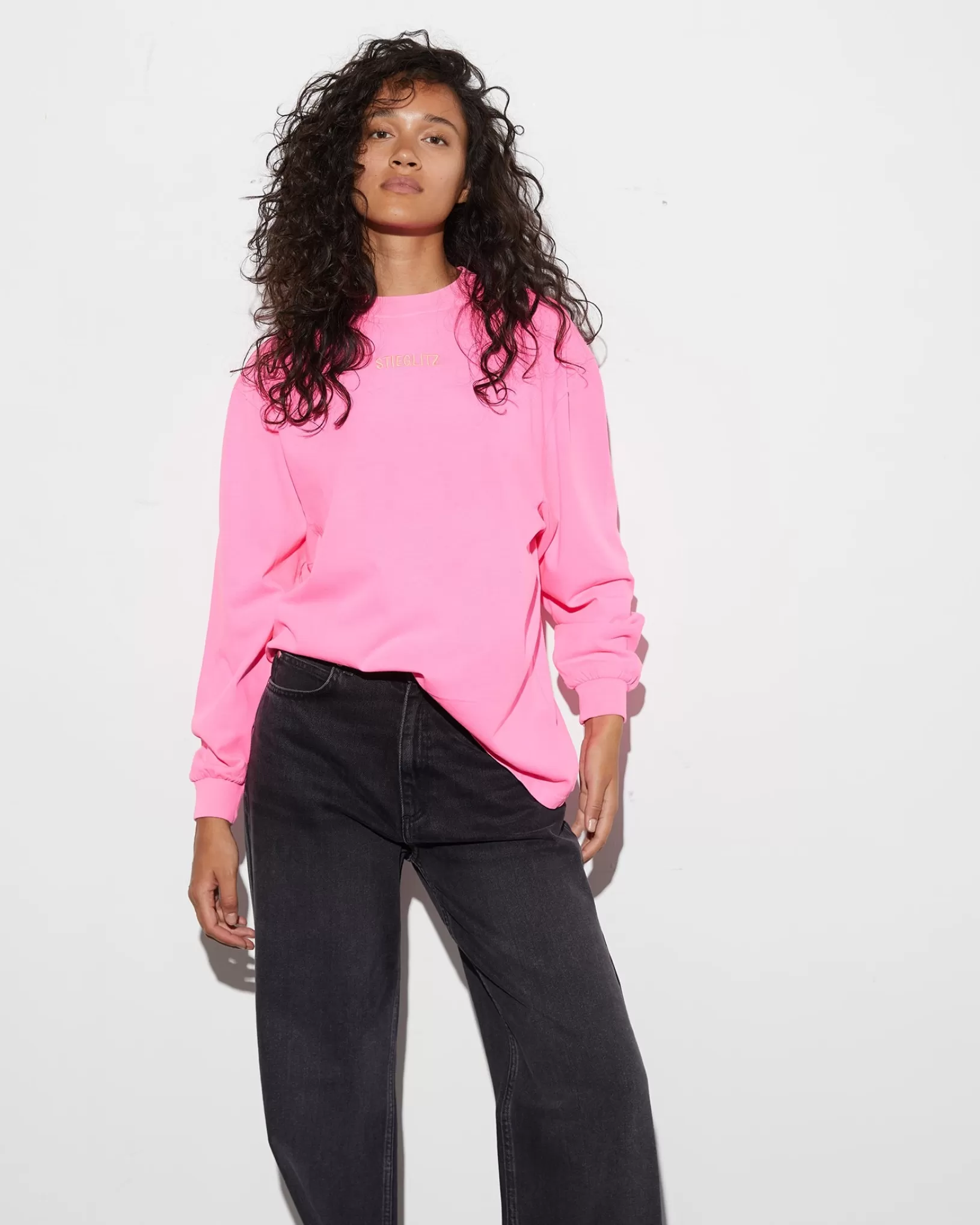 STIEGLITZ Basic Skate Neon Longsleeve | Pink Clearance