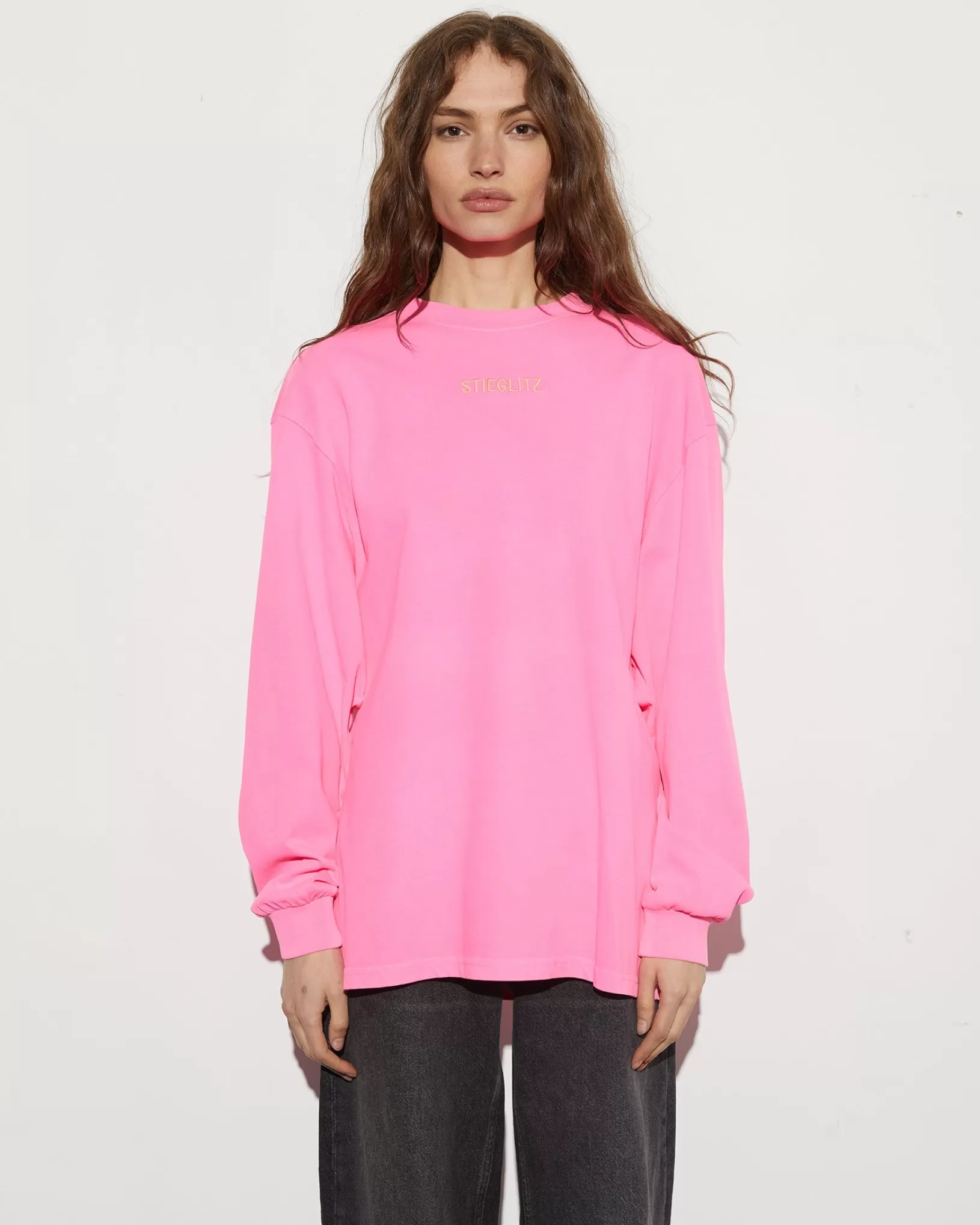 STIEGLITZ Basic Skate Neon Longsleeve | Pink Clearance