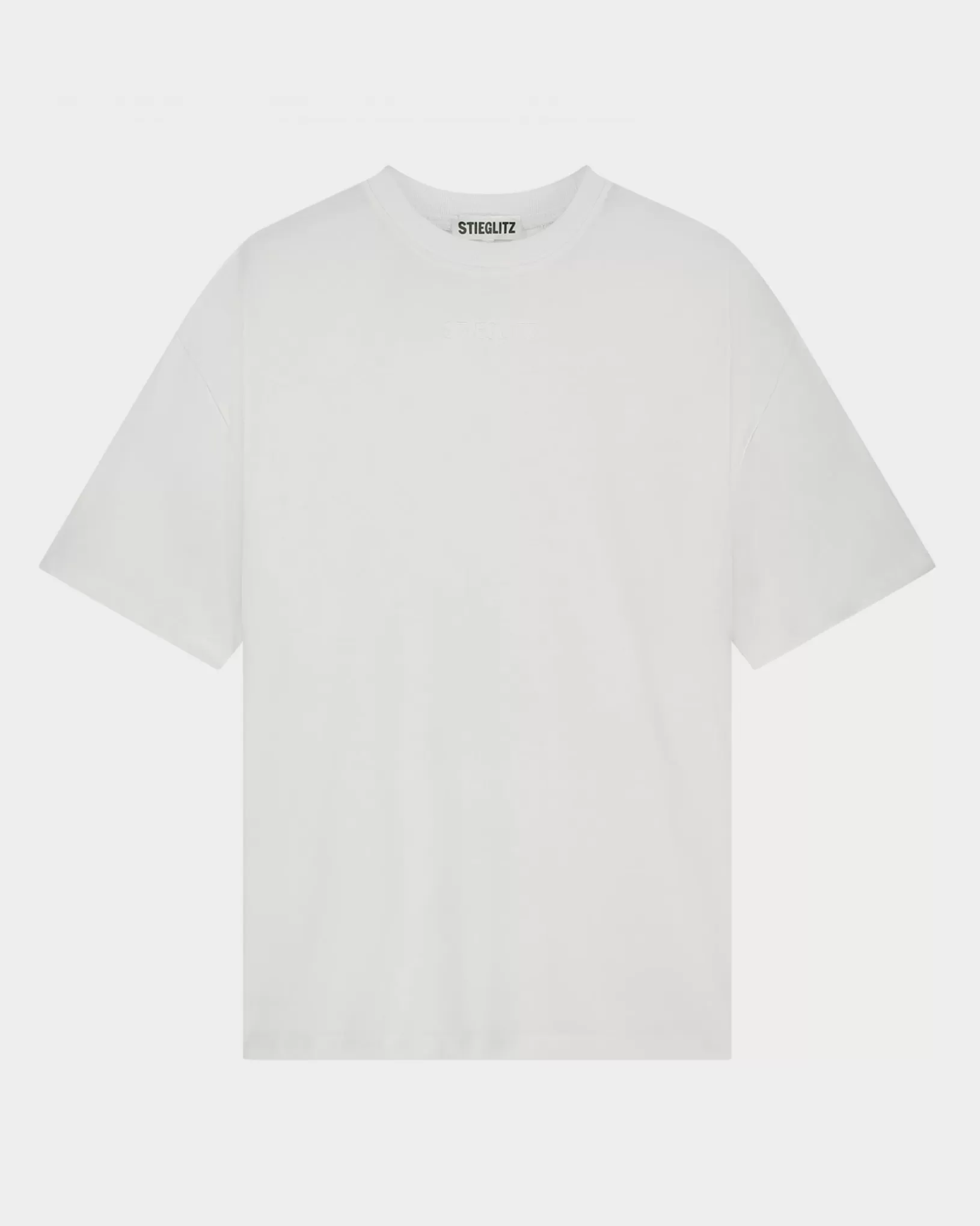 STIEGLITZ Basic Worn Out T-shirt | White Cheap