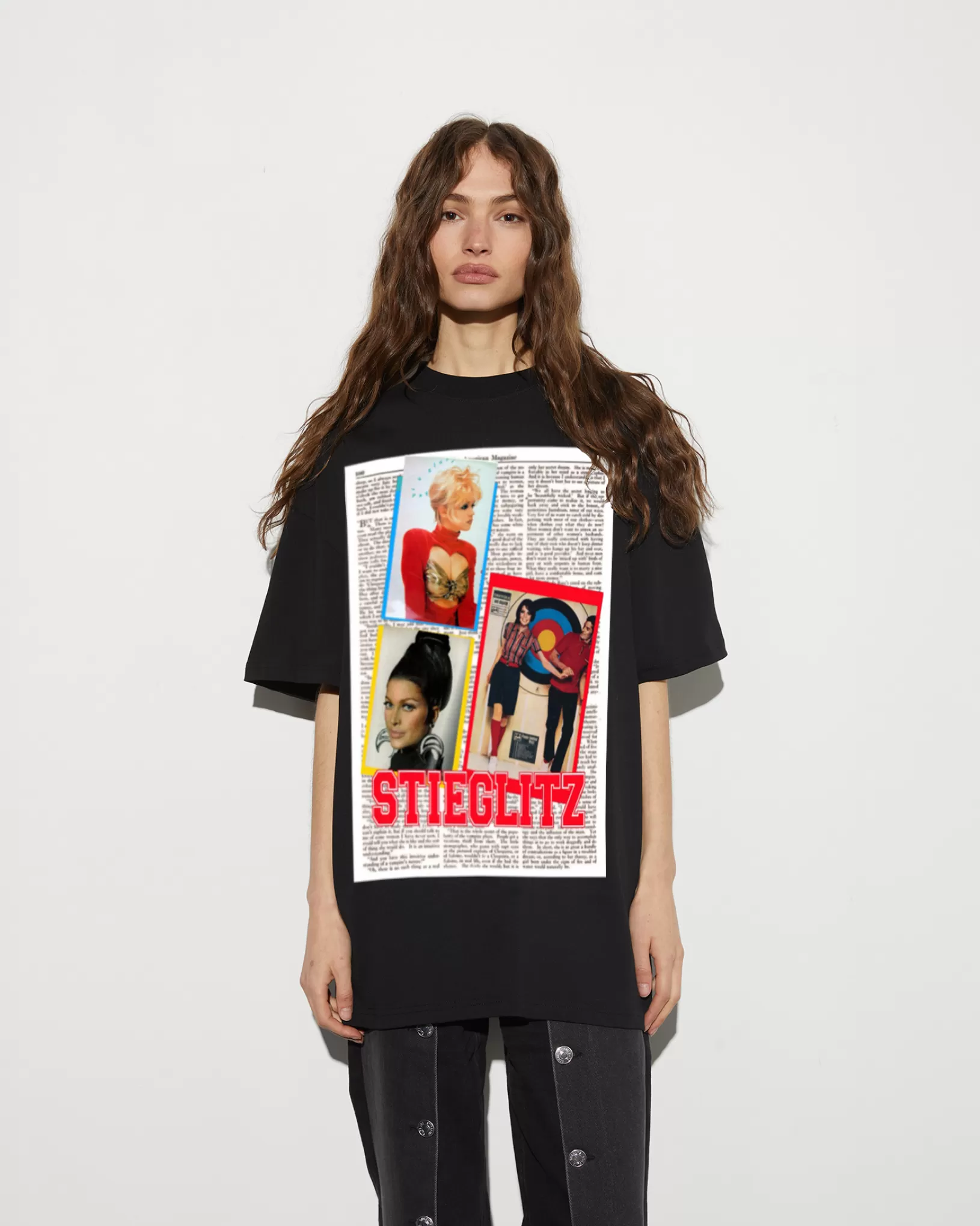 STIEGLITZ Dunja Oversized T-shirt | Black Discount