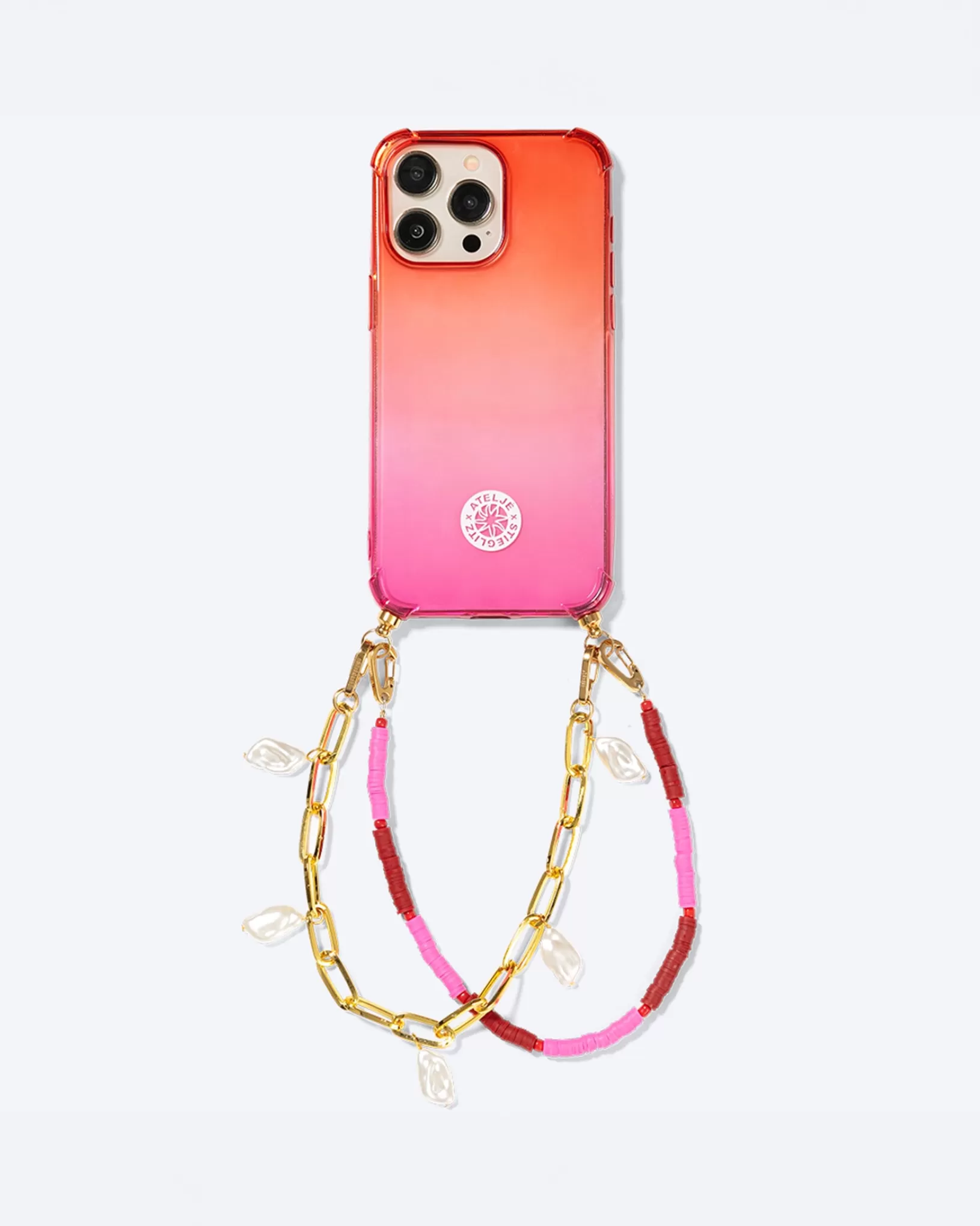 STIEGLITZ Glow Up - Short Phone Cord | Gold New
