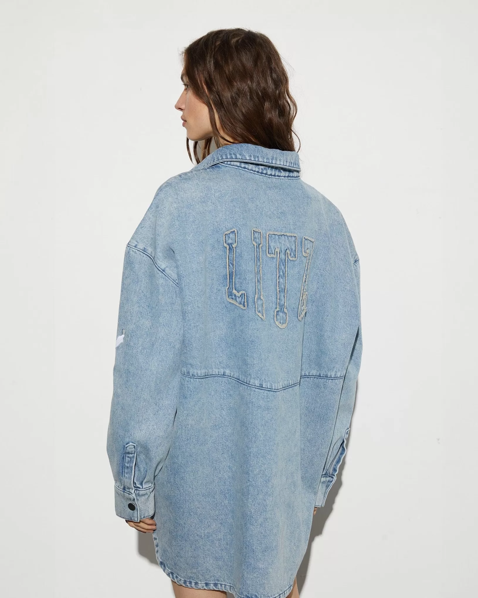 STIEGLITZ Luka Denim Blouse | Denim Blue Cheap