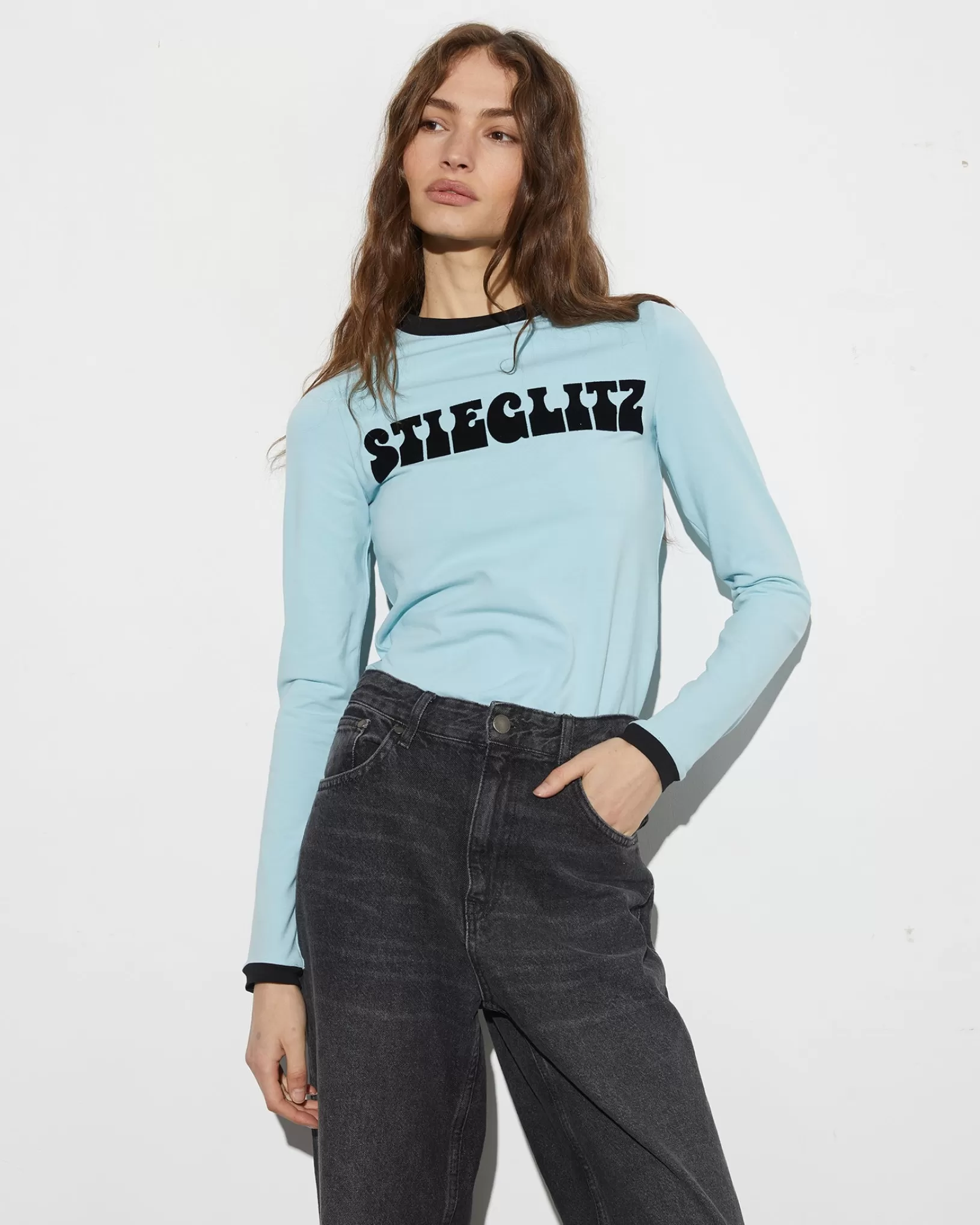 STIEGLITZ Mirka Longsleeve | Blue Outlet