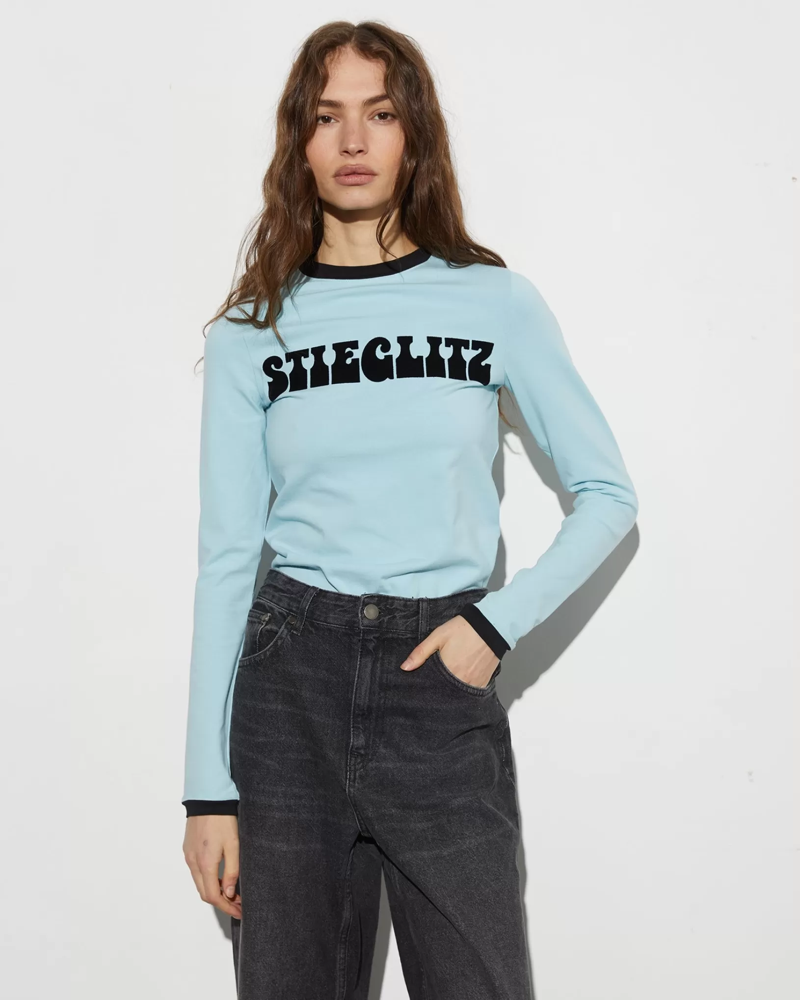 STIEGLITZ Mirka Longsleeve | Blue Outlet