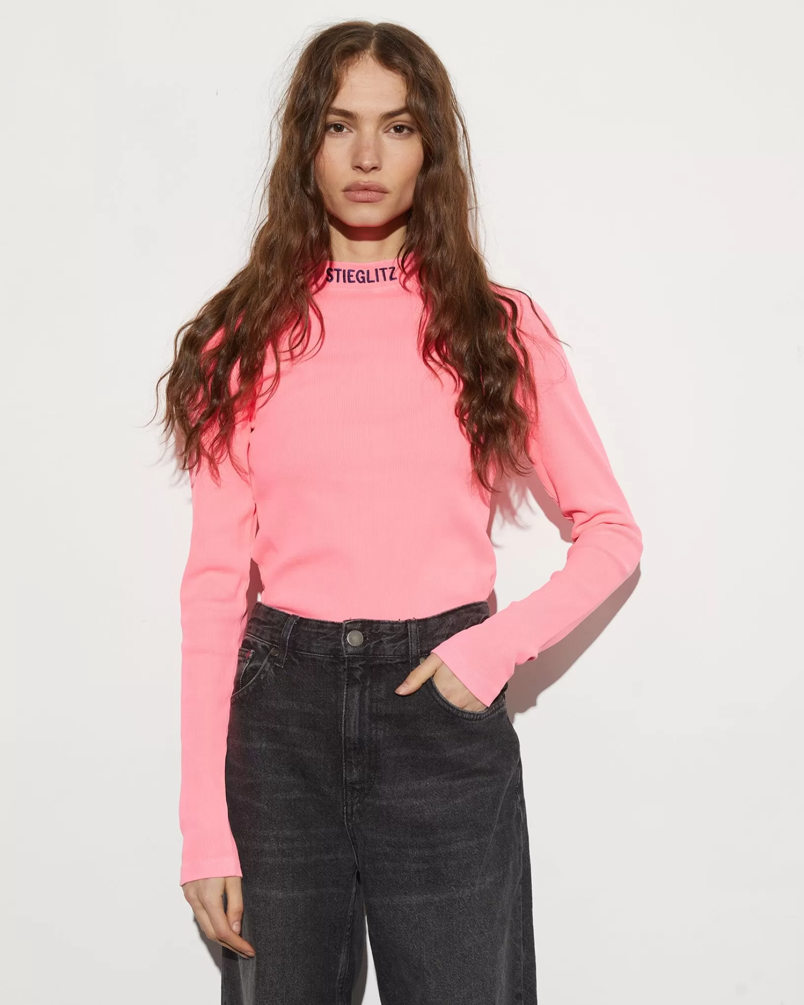 STIEGLITZ Neon Stieg Pulli | Neon Pink Clearance