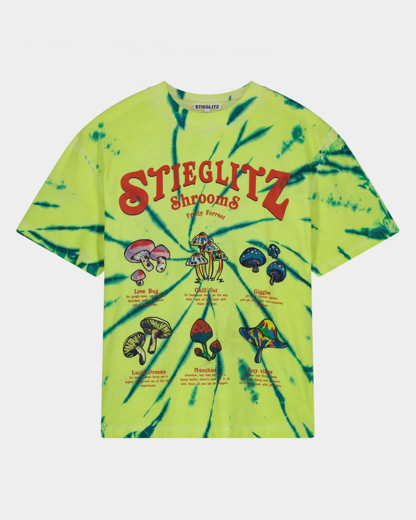 STIEGLITZ Shroom T-Shirt | Green Outlet