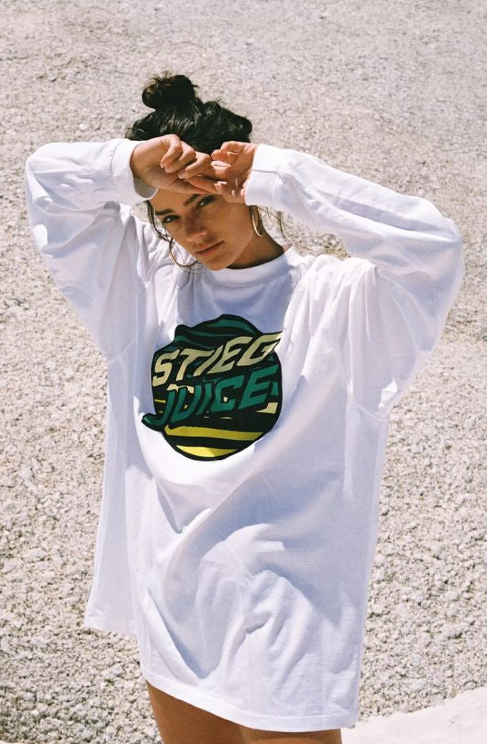 STIEGLITZ Stieg Juice Skate Longsleeve | White Fashion