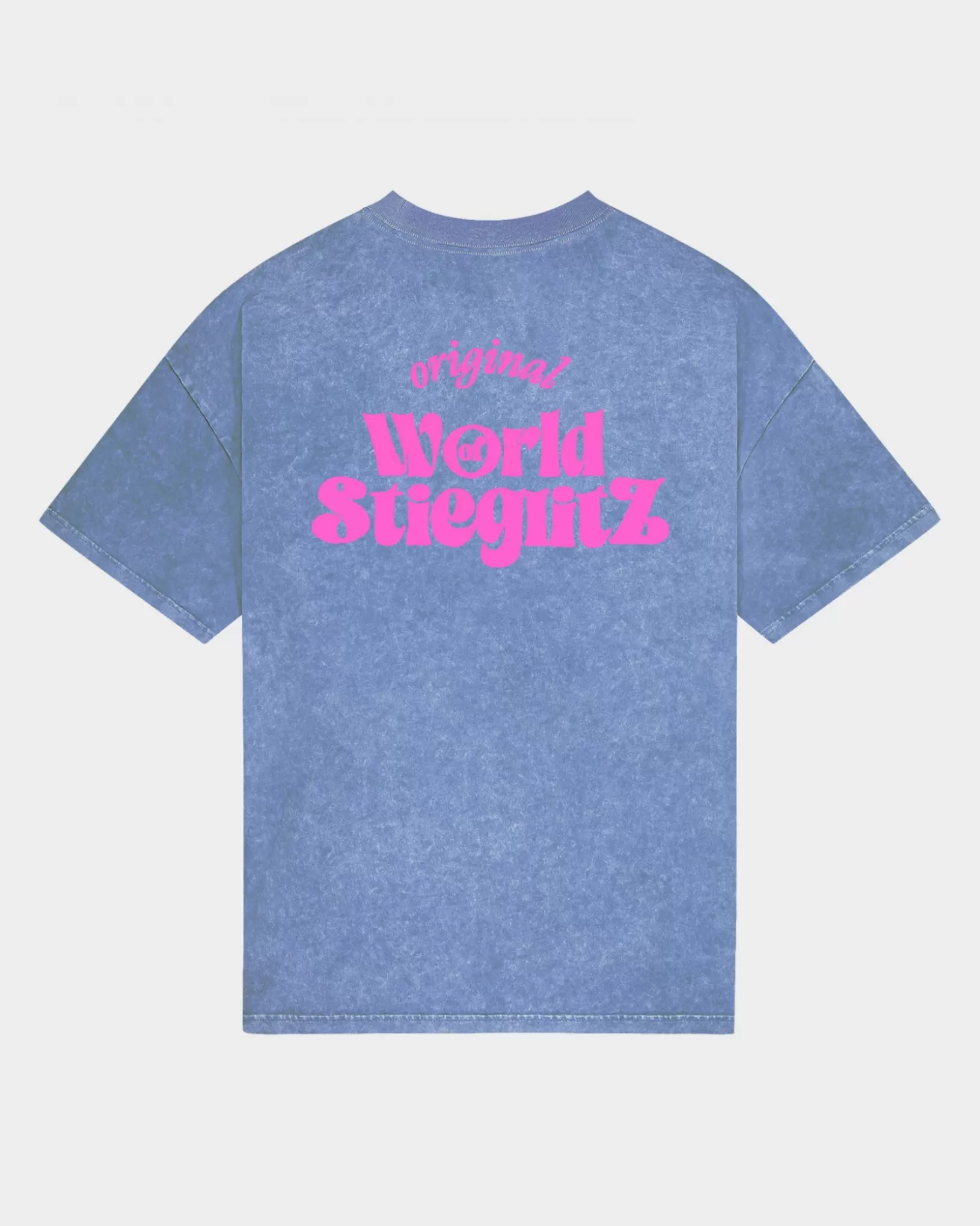 STIEGLITZ World Of Stieg Oversized T-shirt | Blue Flash Sale