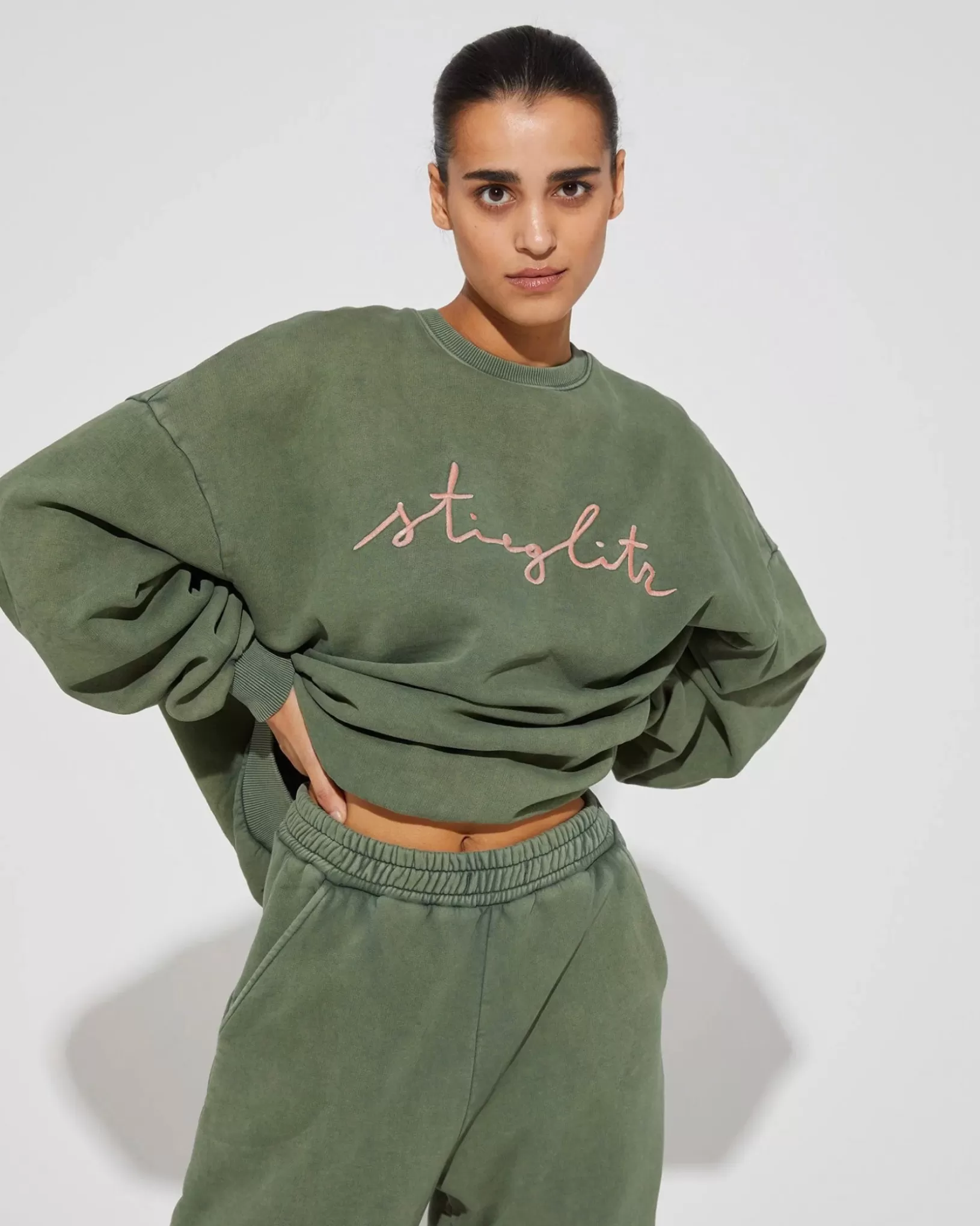 STIEGLITZ Worn Out Sweater | Green Flash Sale